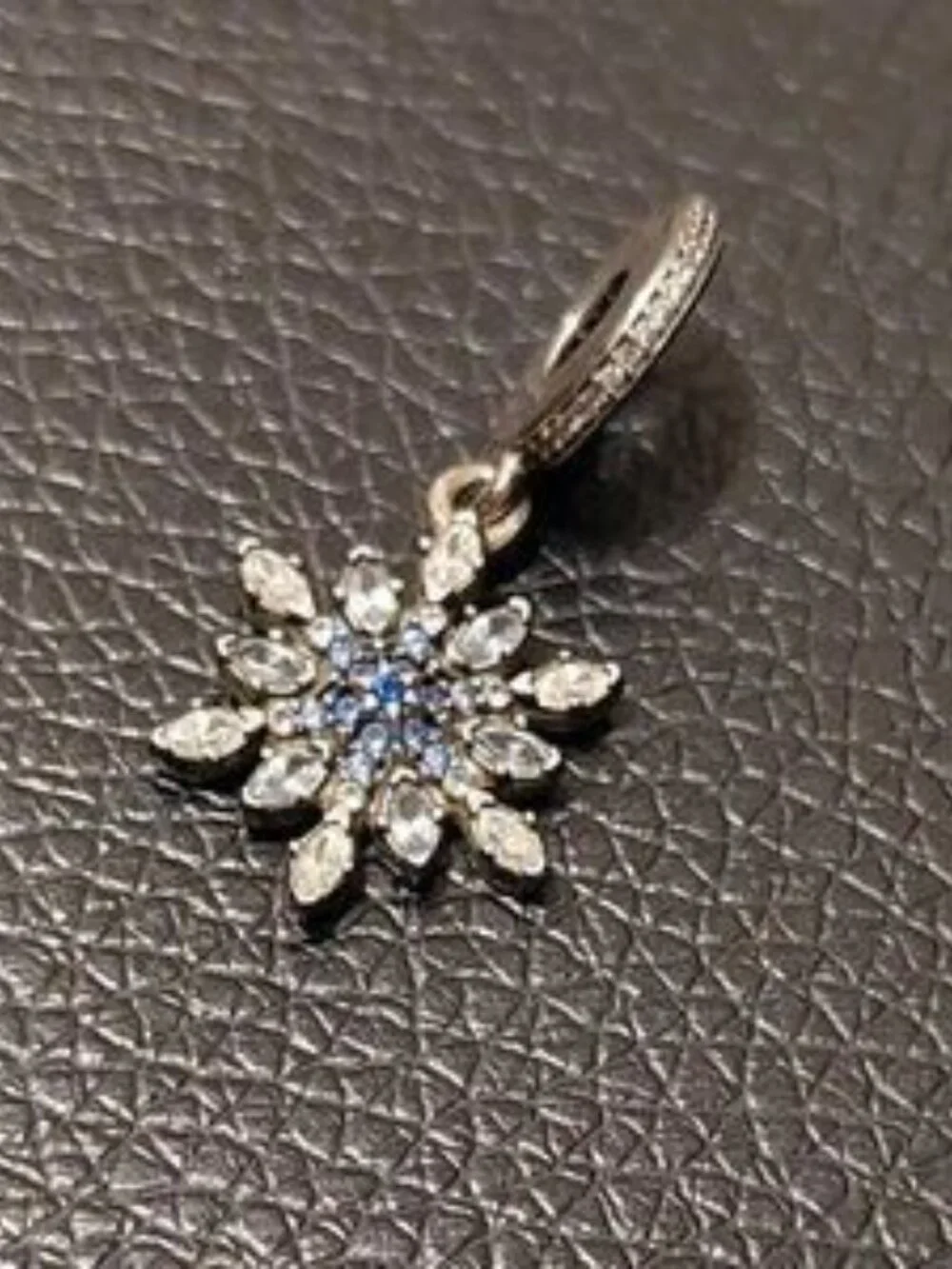 Pandora Shimmering Snowflake Dangle Charm
